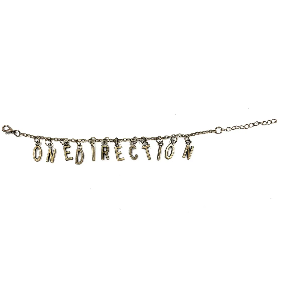 One Direction Letter Charm Bracelet ~ The Charming Boys Now in Your Hands - 4