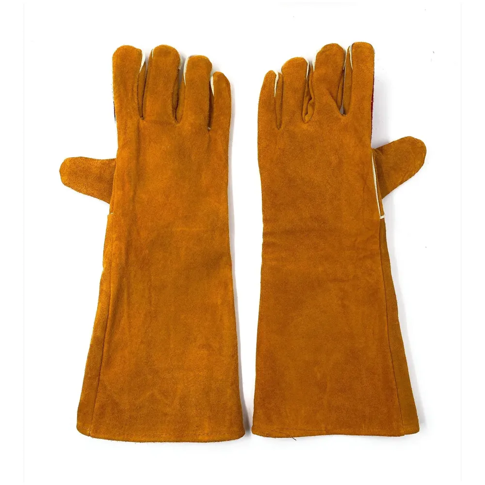 Anti Bite Gloves Safe And Durable Animal handling Gloves For Dog Cat Bird Parrot Lizard Antibite 18 Inches Long. - 7