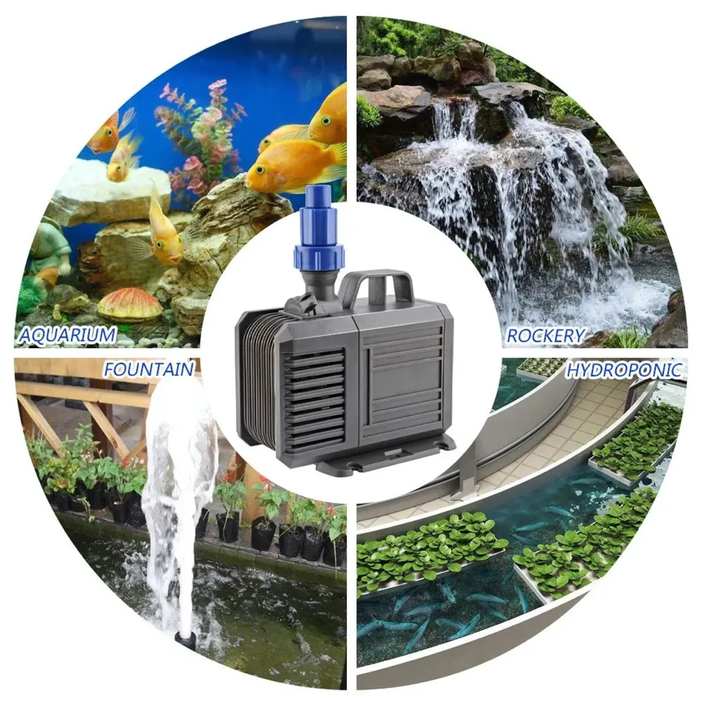 925 GPH Ultra Quiet Water Pump for Pond, Fountain, Aquarium, Fish Thank, Statuary, Hydroponics - 3
