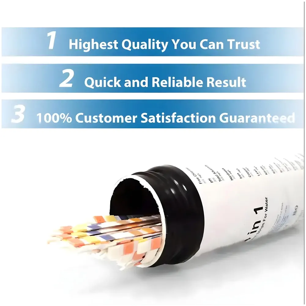 50 Strips 14 in 1 Aquarium Test Strips, Freshwater, Saltwater, Pond Test Strips for Fish Tank Testing pH, Alkalinity, Nitrite, Nitrate, Chlorine, Carbonate, Hardness Copper, Lead Etc