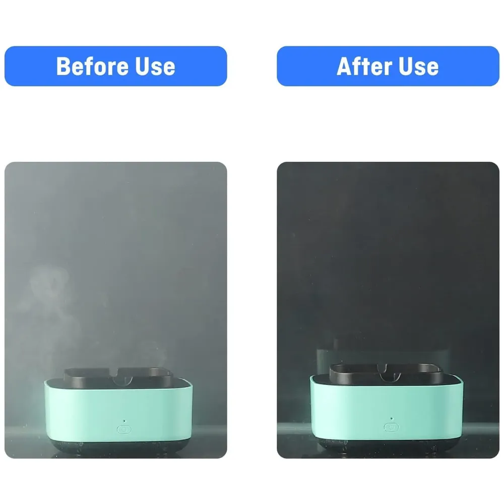 Smokeless Ashtray for Cigarettes Indoor, 2-in-1 With Air Purifier Multifunctional Smokeless Ashtray Home Ashtrays Portable Ash Tray Self Extinguishing for Cars Indoor Office