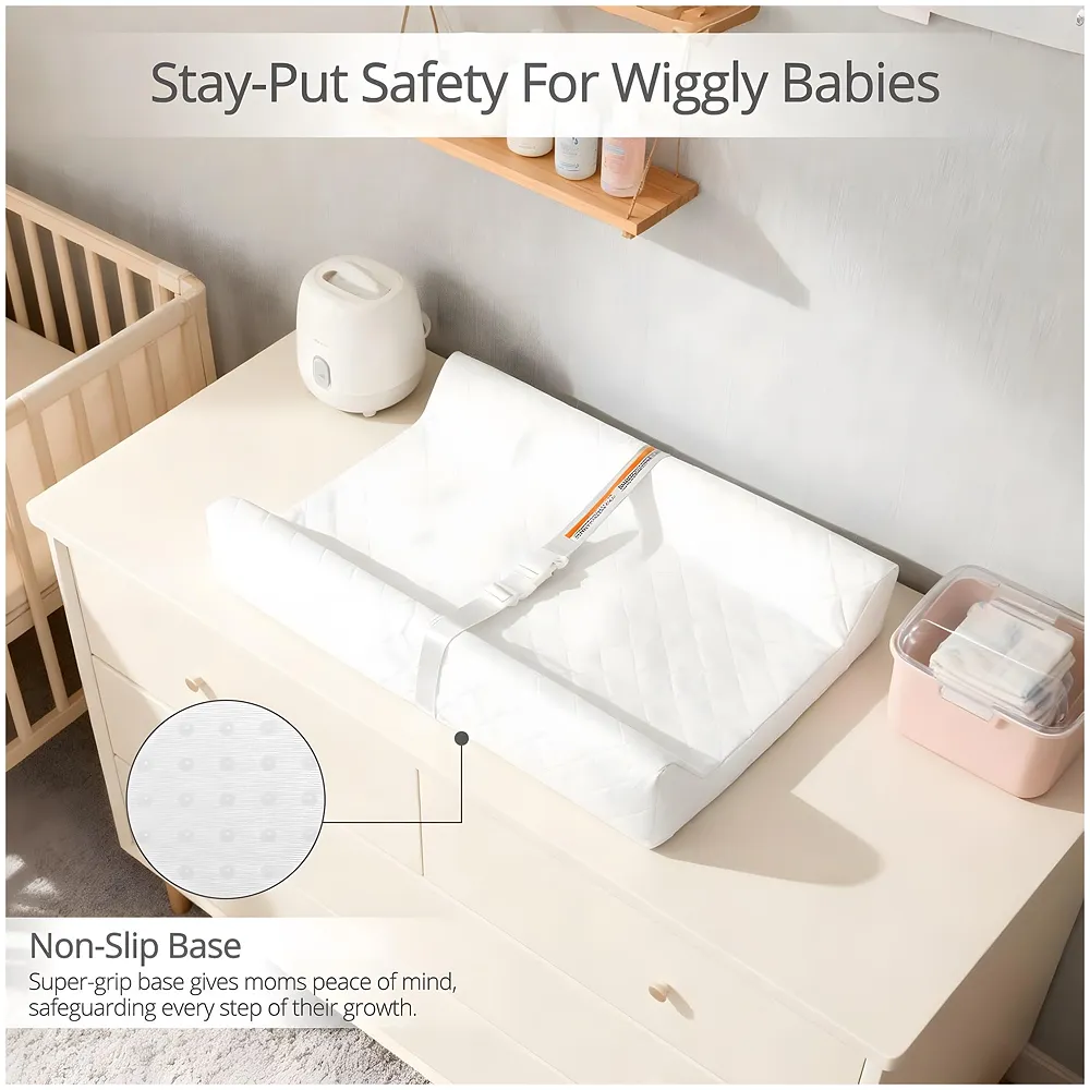 Diaper Changing Mat for Baby Contoured Pad Waterproof 81 x 41 cm