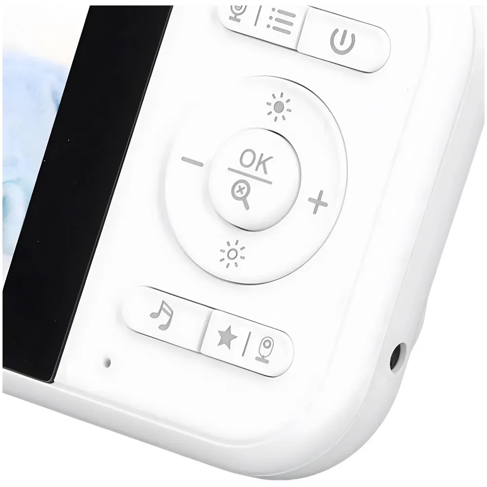 Video Baby Monitor with 2.8" LCD Screen – Two-Way Communication, Night Vision, VOX ECO Mode, Temperature Monitoring, and Soothing Lullabies - 6
