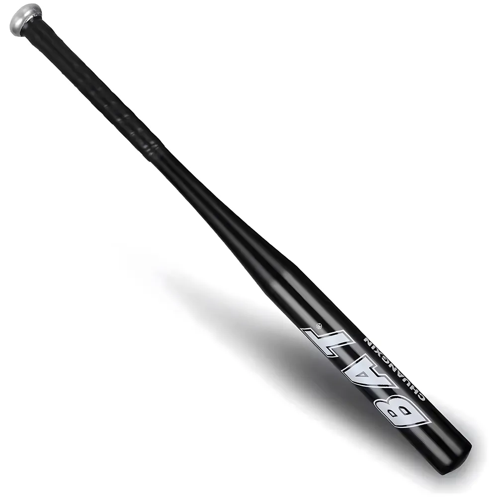 Alloy Steel Baseball Bat 34 Inch | 500 Grams | Anti-Slip Rubber Grip | Spray Coating Finish | for Players Age 12 & Above | Sports Training & Practice