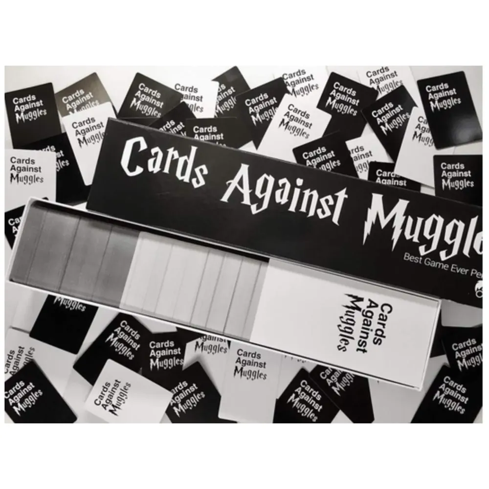 Cards Against Muggles -Full Set Funny Cards Game for Players and the Playing time is 30 to 90 Minutes- Multi Color