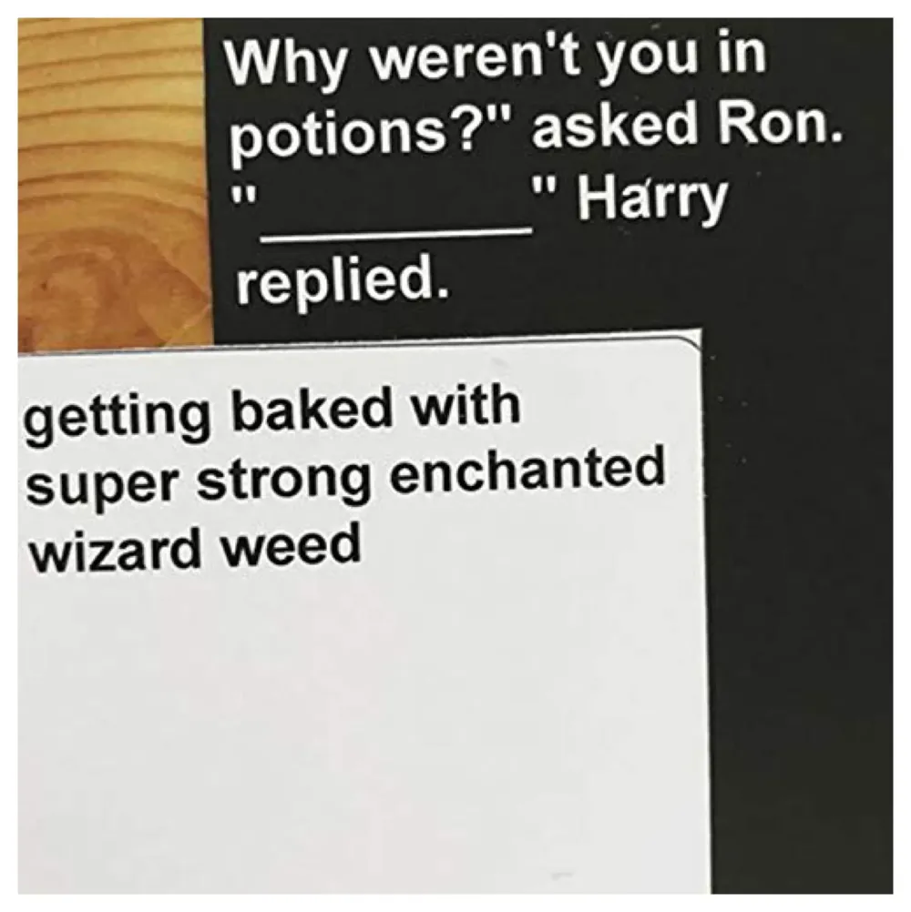 Cards Against Muggles -Full Set Funny Cards Game for Players and the Playing time is 30 to 90 Minutes- Multi Color