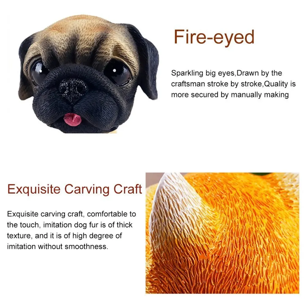 Dog Bobblehead Resin for Cars ~ Desks ~ Study ~ Office ~ Dashboard Decors Size - 4 INCHES (Beagle)