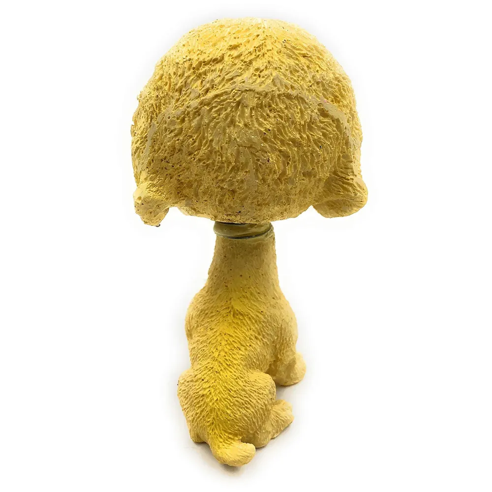 Dog Golden Retriever Bobblehead Resin for Cars ~ Desks ~ Study ~ Office ~ Dashboard Decors (Golden Retriever) - 5