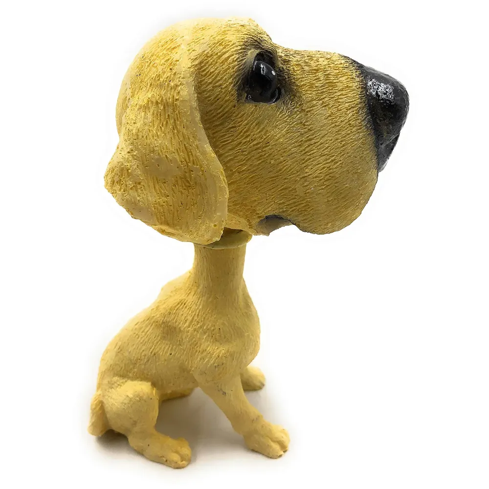 Dog Labrador Bobblehead Resin for Cars ~ Desks ~ Study ~ Office ~ Dashboard Decors (Labrador)