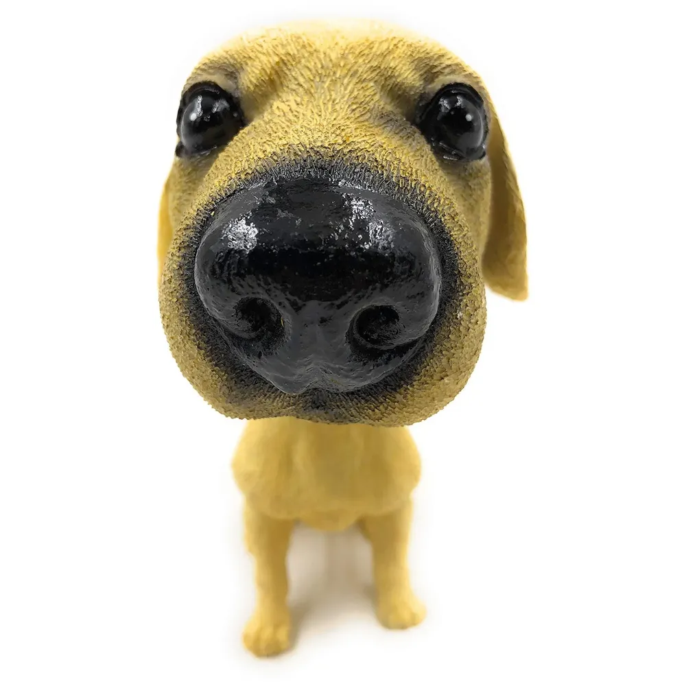 Dog Labrador Bobblehead Resin for Cars ~ Desks ~ Study ~ Office ~ Dashboard Decors (Labrador)