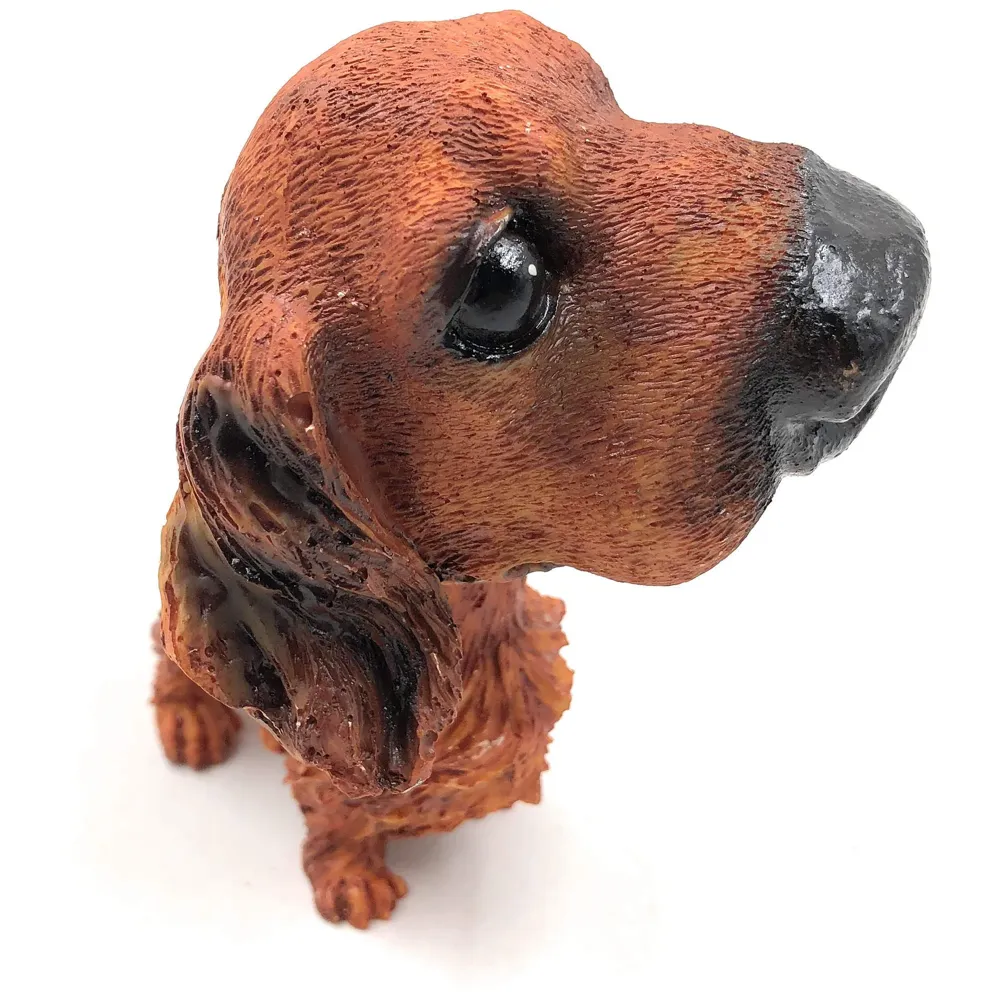 Dog Bobblehead Resin for Cars ~ Desks ~ Study ~ Office ~ Dashboard Decors (Dachshund)