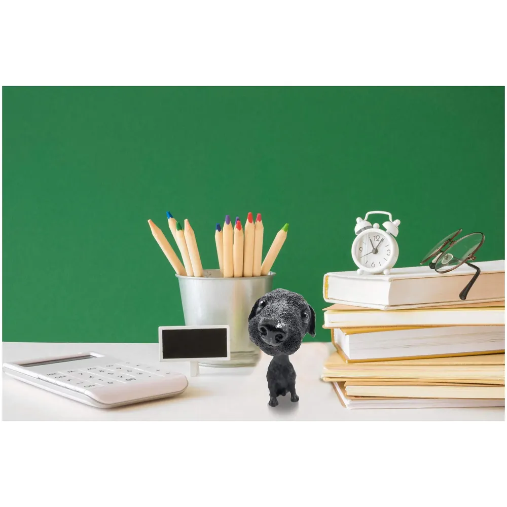 Dog Black Labrador Bobblehead Resin for Cars ~ Desks ~ Study ~ Office ~ Dashboard Decors (Black Labrador)