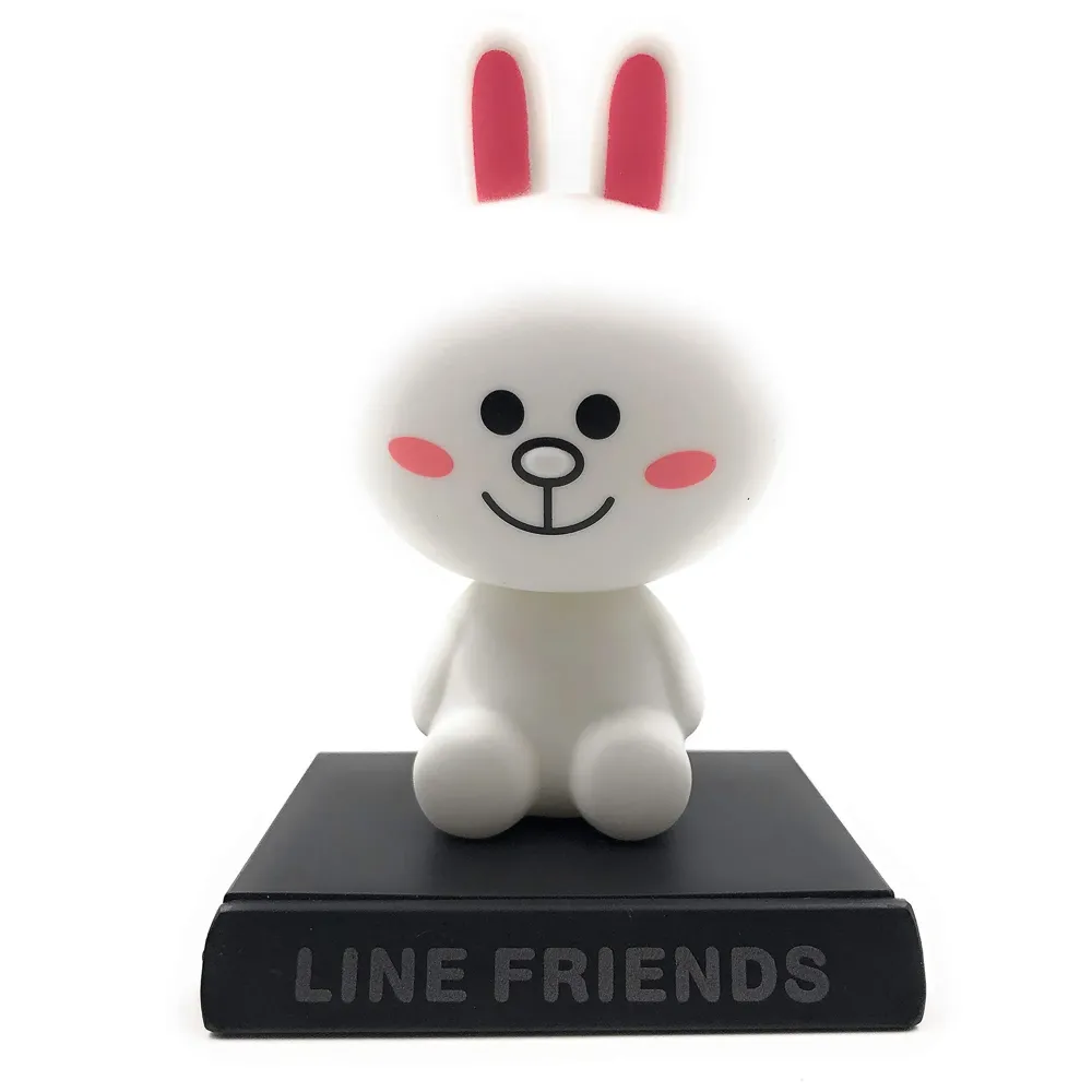Premium Rabbit Animal Bobble Head Size 12 cms from Base (Rabbit)