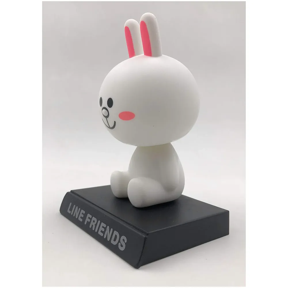 Premium Rabbit Animal Bobble Head Size 12 cms from Base (Rabbit)