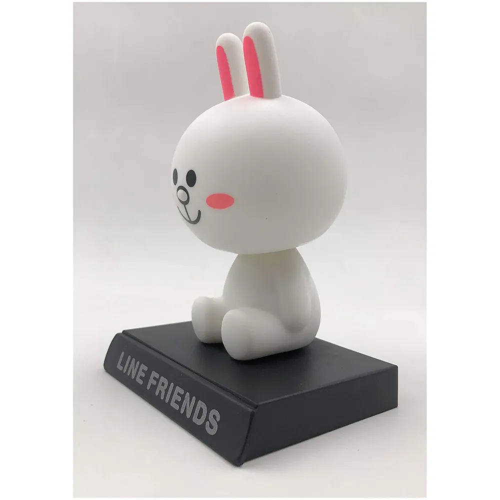 Premium Rabbit Animal Bobble Head Size 12 cms from Base (Rabbit)
