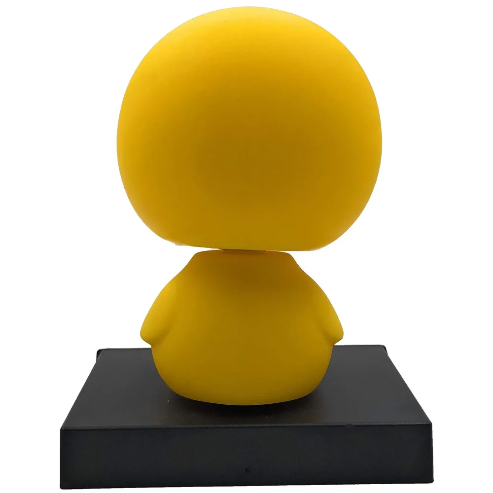 Premium Canary Bird Bobble Head Size 12 cms from Base (Canary Bird)