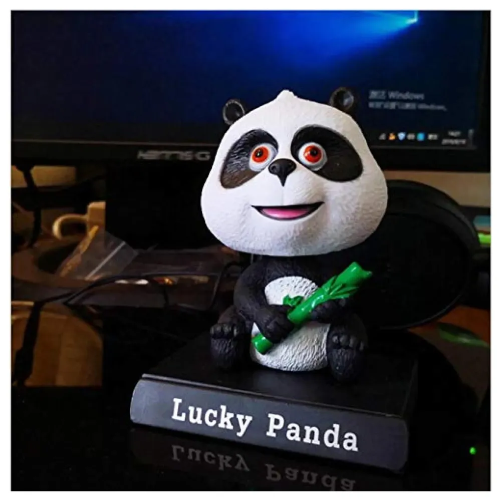 Premium Panda Bobble Head Size 12 cms from Base (Panda)