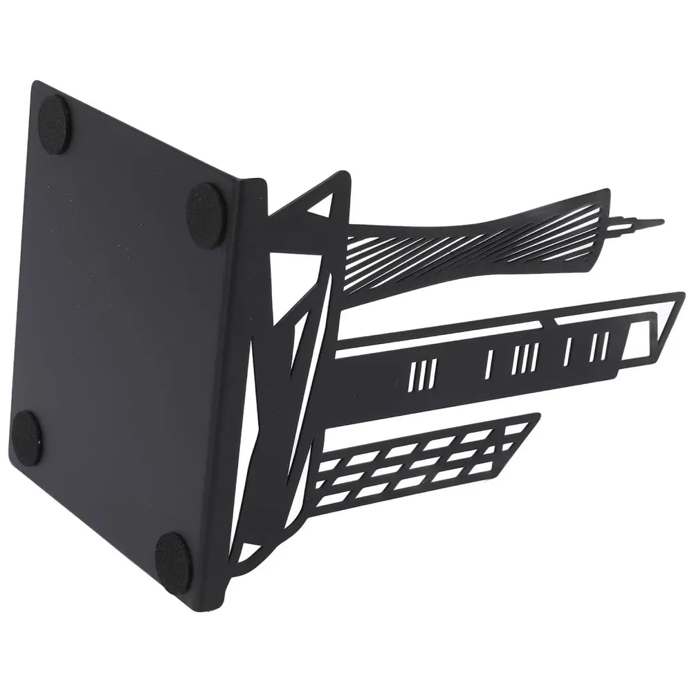 Skyline Bookends – Stylish & Durable Metal Book Holder, Book Holder for Shelves, Decor for Home, Office, Library, Study Room, Elegant Desk Organizer.