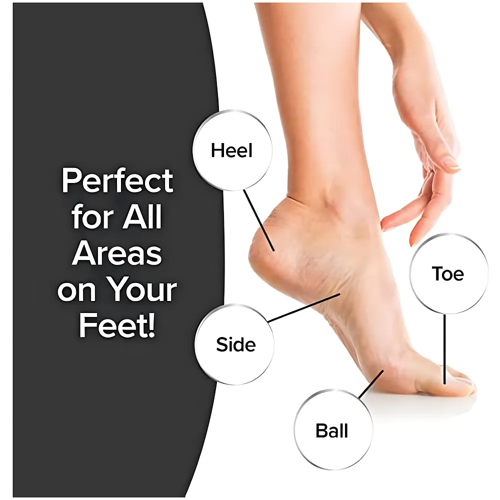Professional Callus Remover Filer Pedicure Device for Feet with Built-in Vacuum Electric Callus Remover for Mess-Free Exfoliation Foot File Removes Dead Skin from Feet.