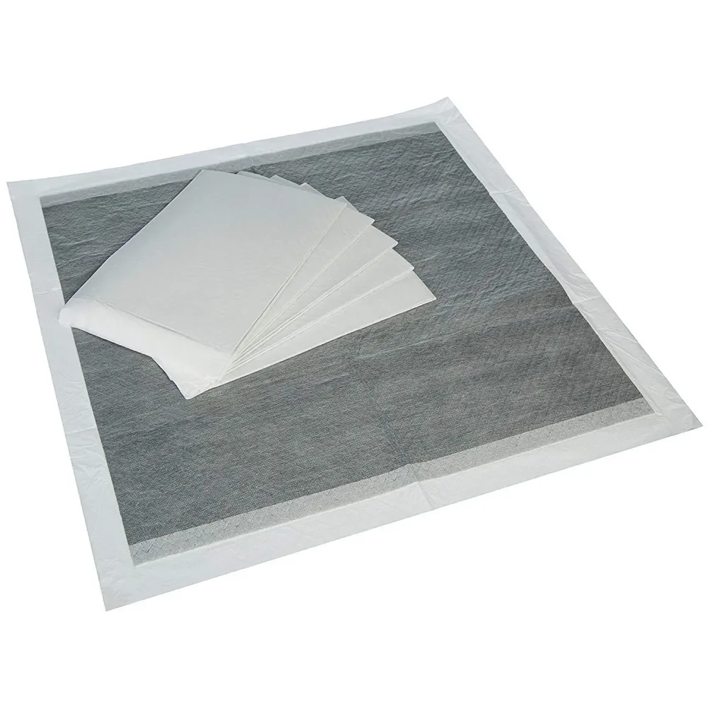 Puppy Carbon Activated Training Pad ~ Pee Pads Ideal for and Potty Training Odour Less (Carbon 60 x 60 Cms, 20)