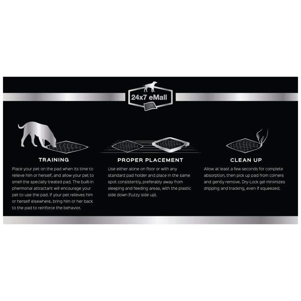 Puppy Carbon Activated Training Pad ~ Pee Pads Ideal for and Potty Training Odour Less (Carbon 60 x 60 Cms, 20) - 4