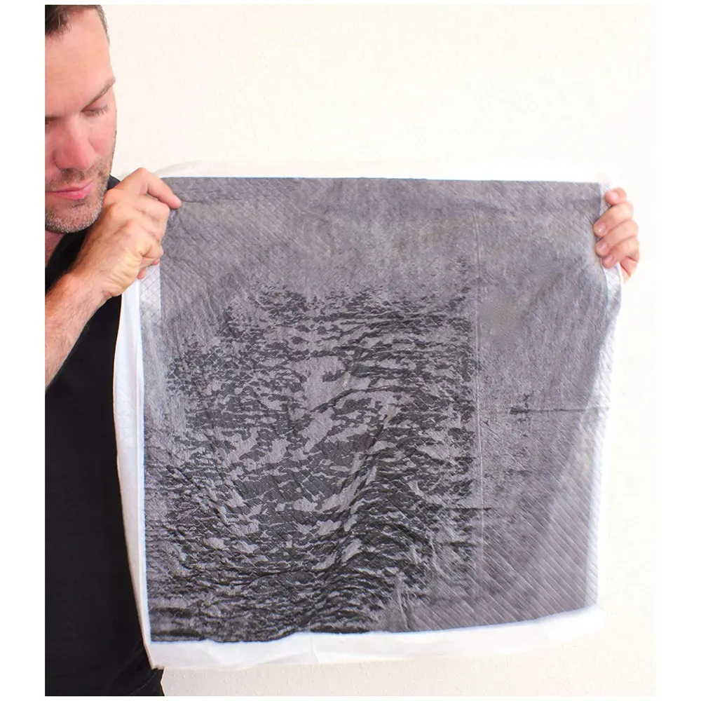 Puppy Carbon Activated Training Pad ~ Pee Pads Ideal for and Potty Training Odour Less (Carbon 60 x 60 Cms, 20) - 6