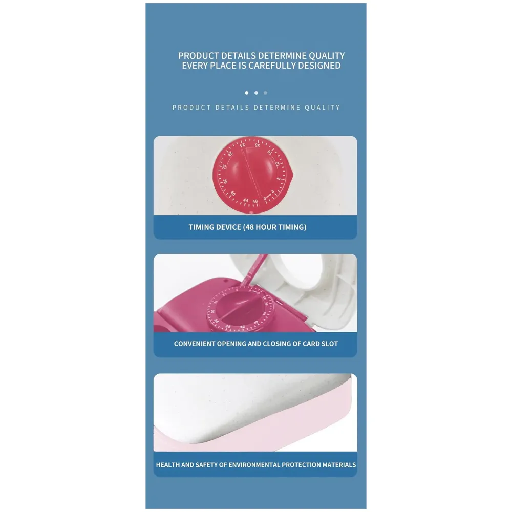 Automatic Pet Feeder for Cats and Dogs, 2 in 1 Upgraded Timed Dry Pet Food Feeder with Display, 48 Hours Retain Freshness for Semi Wet Food, Healthier Meal for All Home Pets. - 9