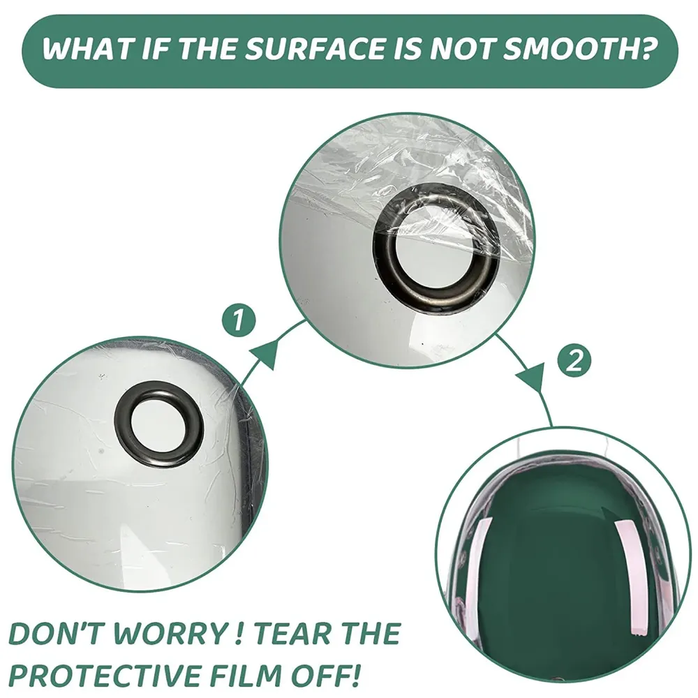 Transparent Pet Backpack Carrier Breathable Capsule Traveller for Cats and Small Dogs Green