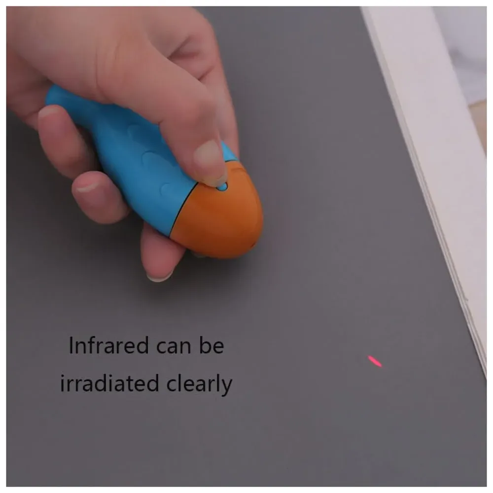 Cat Laser Toy Fish Shape Chasing Laser LED Pointer Interactive Lazer Pen for Pets Kittens Cats Pointer Shaped Red Dot Ergonomic