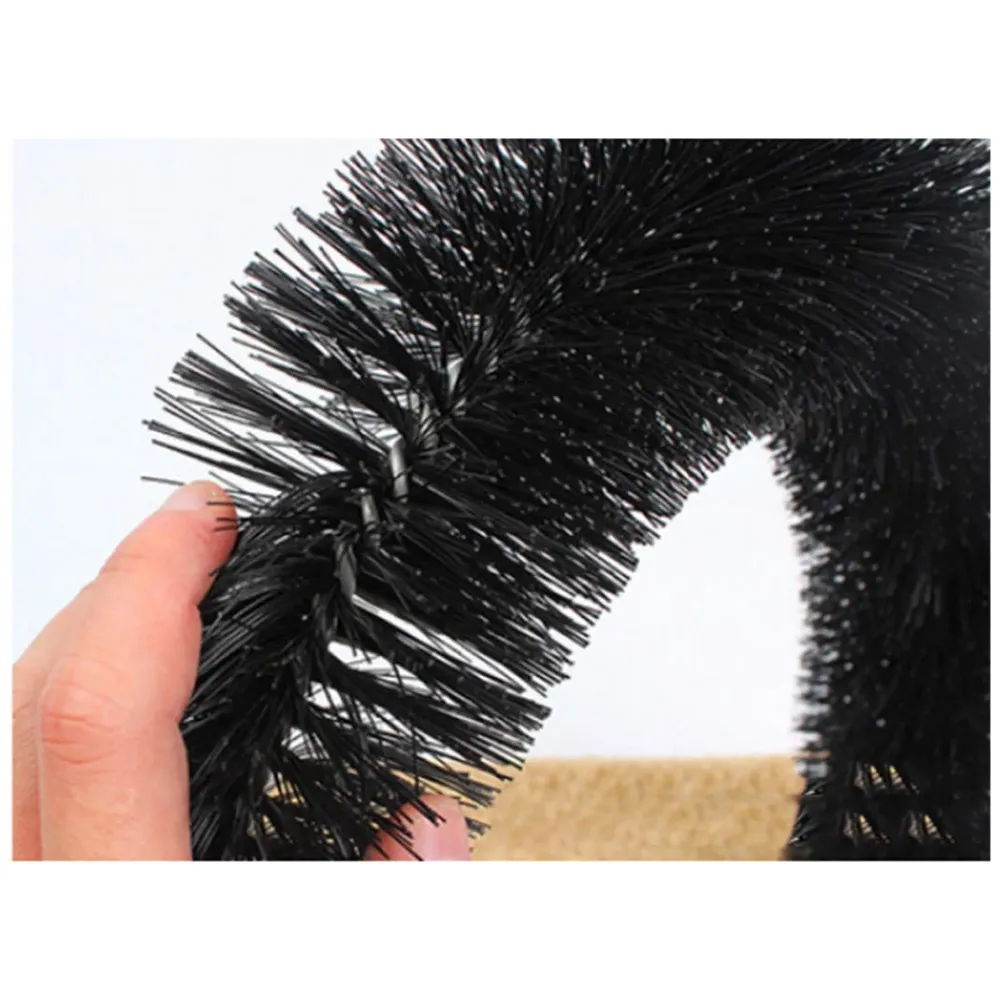 Cat Arch Self Groomer Massager Groom Toy Dog Brushes Pet Puppy Cat Scratcher Toys Fur Grooming Cat Toy Brush Controls Shedding with Scratch Pad and Catnip Interactive Kitten Toys 12 Inches - 3