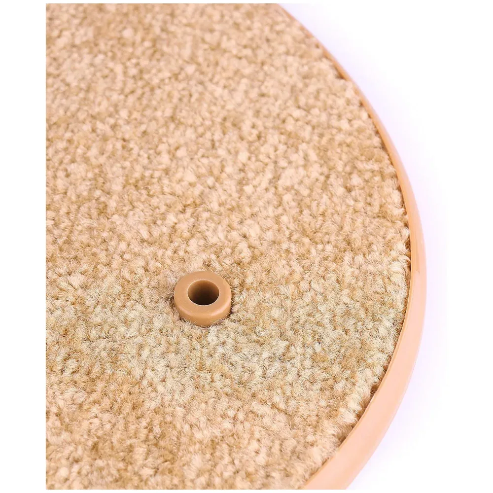 Cat Arch Self Groomer Massager Groom Toy Dog Brushes Pet Puppy Cat Scratcher Toys Fur Grooming Cat Toy Brush Controls Shedding with Scratch Pad and Catnip Interactive Kitten Toys 12 Inches