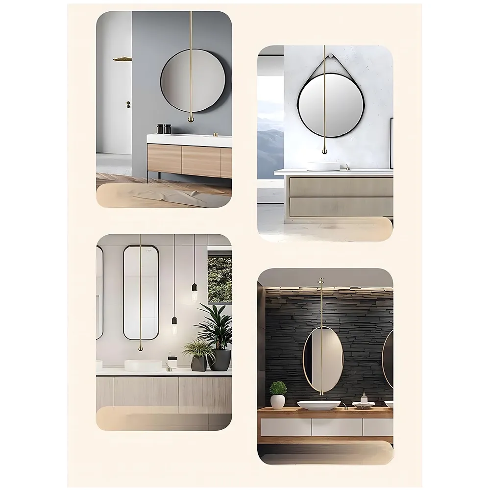 Gold Ceiling Faucet, Single Lever Basin Tap Mixer, Soft Aerated Water, Ceramic Cartridge, Hot and Cold Water, 160 cm Drop Down Length, Golden