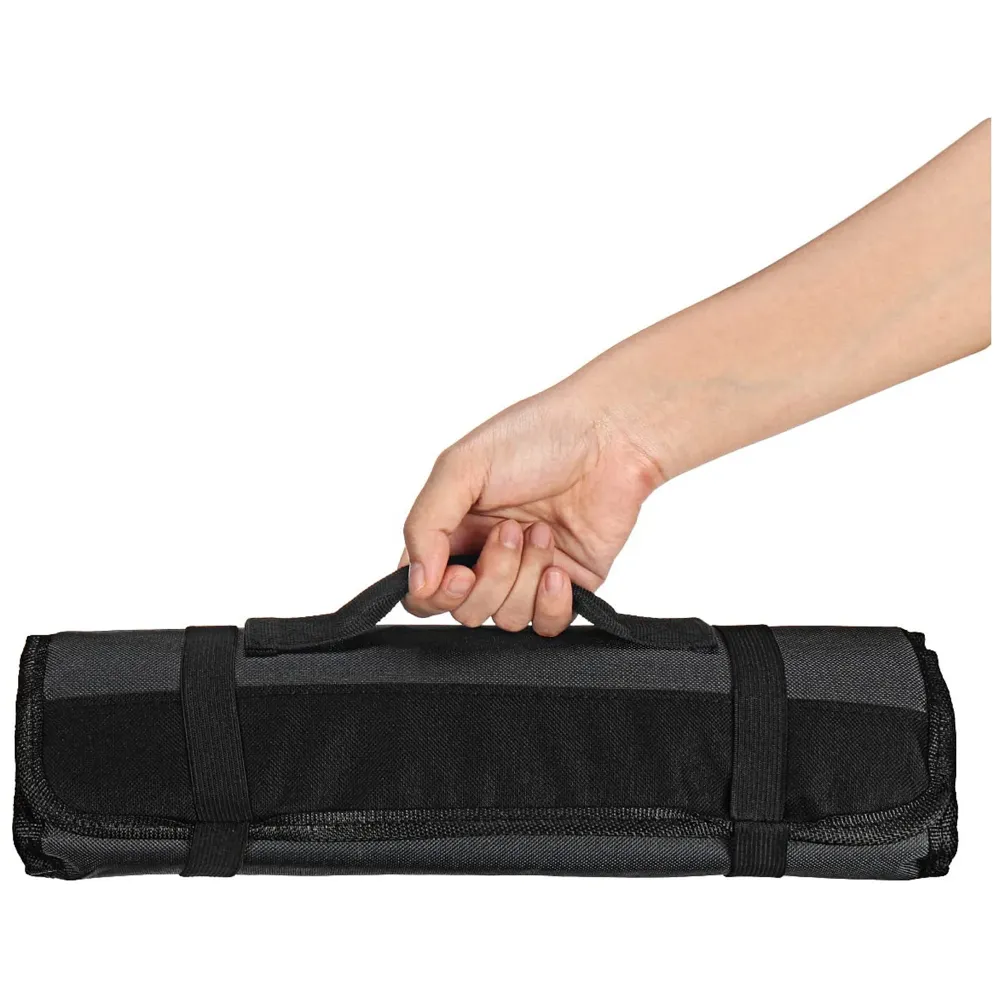 22 Knife Slot Chef Knife Bag Roll Bag Carry Case Bag Kitchen Portable Storage Multi-Function Knife Roll with Handle Chef Bag Oxford Cloth