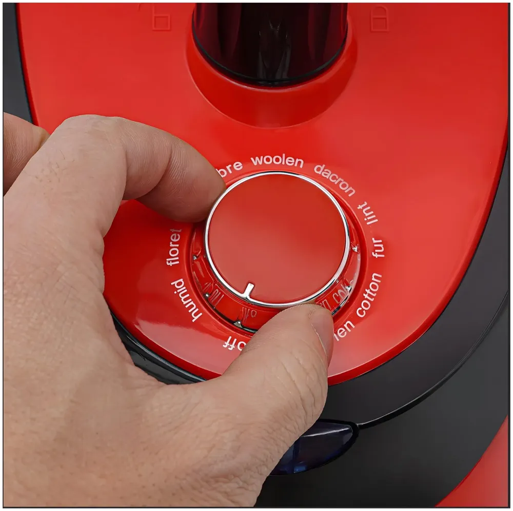 2200W Standing Garment Steamer, 10 Modes Advanced Clothes Steamer For Wrinkle-Free Clothes - Fast Heat-Up, Portable, And Efficient For Home And Professionals, Steam Iron. Red - 8