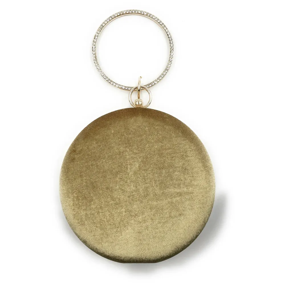 ELEGANT BLACK PREMIUM EVENING CLUTCH BAG WITH ADJUSTABLE SHOULDER CHAIN, SNAP CLOSURE & SMOOTH INNER SATIN (Gold)