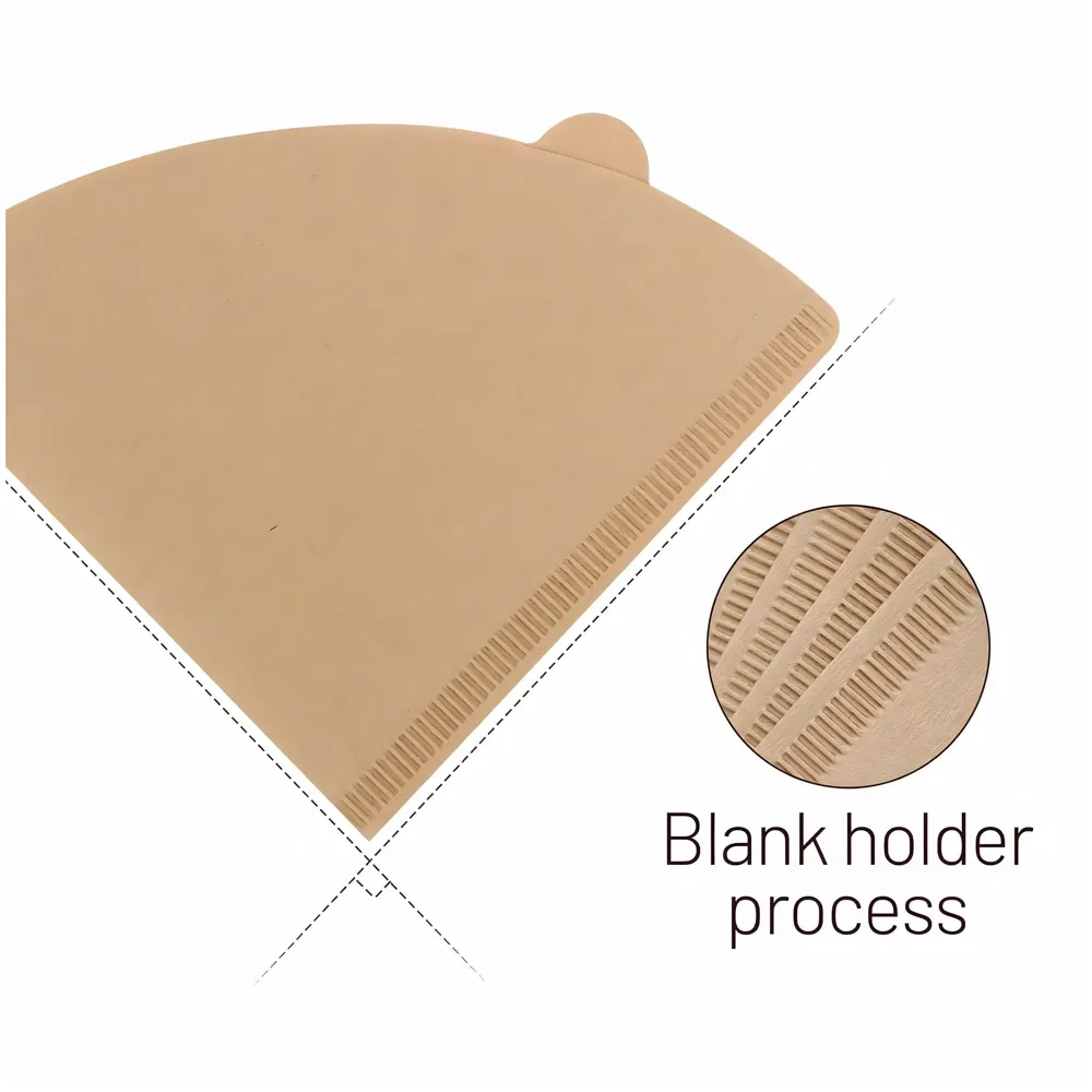 100 Pcs Coffee Filters, Size 02 Unbleached Cone Filters, Disposable Natural Paper Filters 2-4 Cup, 02 Cone for Pour Over and Drip Coffee Maker - 7