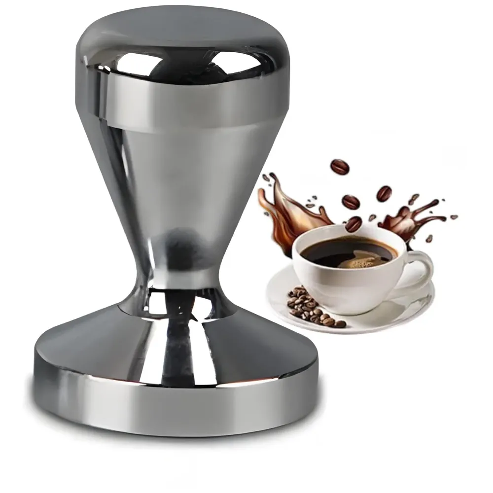 Coffee Tamper – 58 mm, Espresso Tamper, Coffee Bean Press Crema, Barista-Grade Tool for Home & Café, Accessories Coffee Powder Presser - 58 x 80 mm