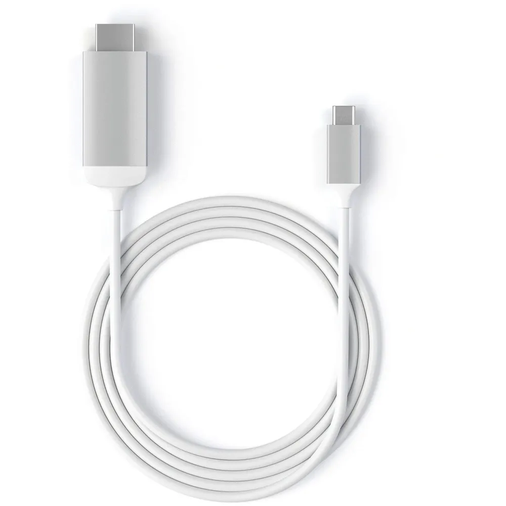 Cable Type C to HDMI 4K Cable Thunderbolt 3 Compatible, Male to Male, Compatible MacBook Pro/MacBook iMac 2017/Chromebook Pixel/Yoga 910/ XPS 13 - 7