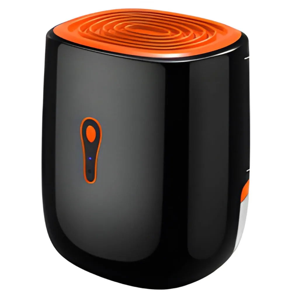 Quiet and Portable Dehumidifier for Home and Bathroom, Moisture Absorbing with Automatic Shut-Off, Tank 800 ml, Energy Saving, Ideal for Mold and Moisture