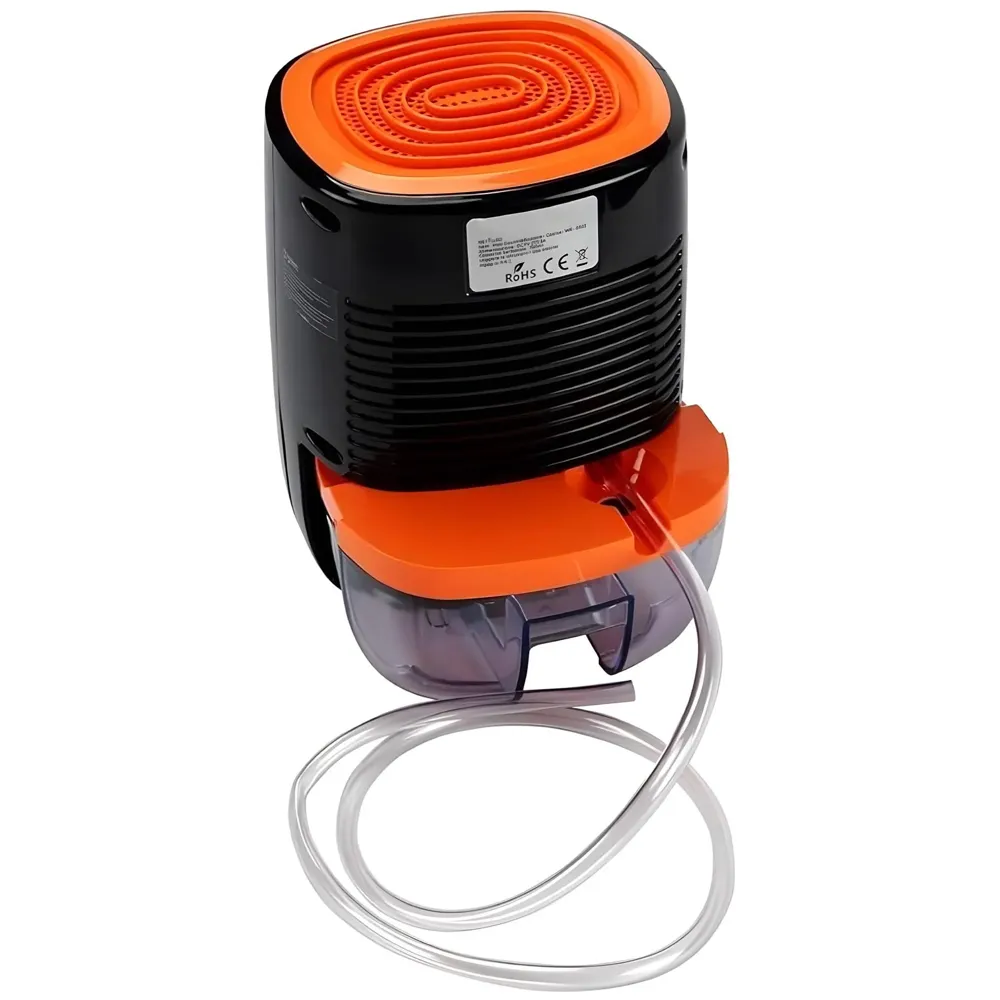 Quiet and Portable Dehumidifier for Home and Bathroom, Moisture Absorbing with Automatic Shut-Off, Tank 800 ml, Energy Saving, Ideal for Mold and Moisture - 9