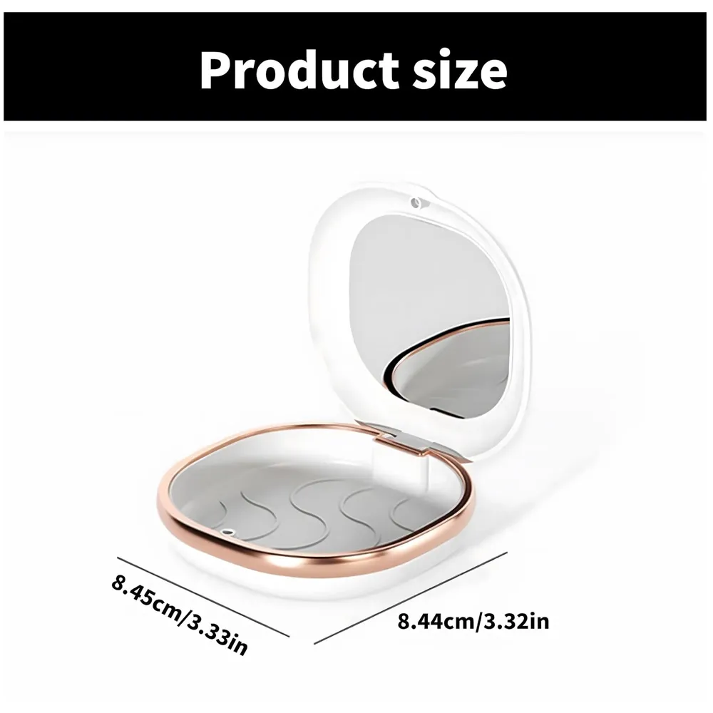 denture box fake teeth box storage travel portable home retainer case, Magnetic Close – 3.3 inch x 3.2 inch, White colour - 3