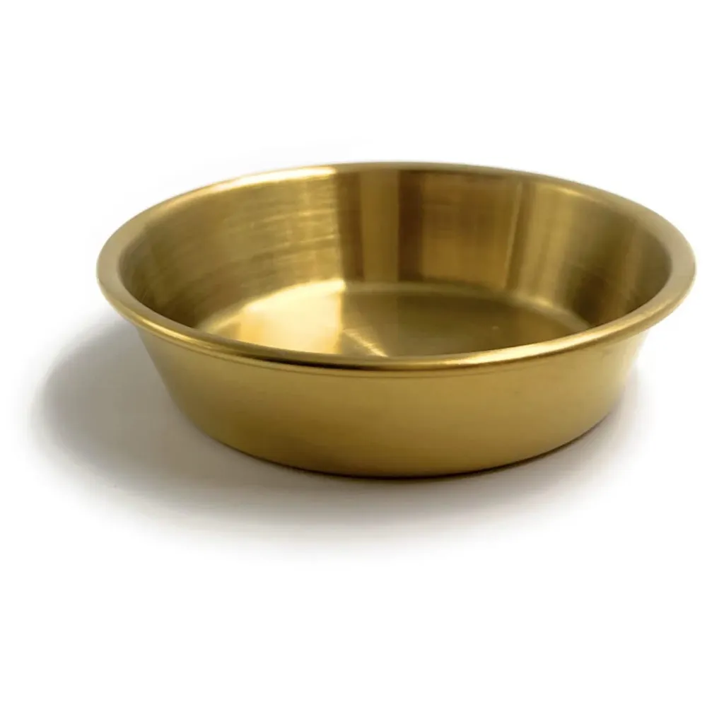 Gold Dinner Set: 3 Pcs, 9 Items - Gold Color, Round Shape, Mother's Day, Anniversary, Wedding Occasion, Stainless Steel, Dishwasher Safe