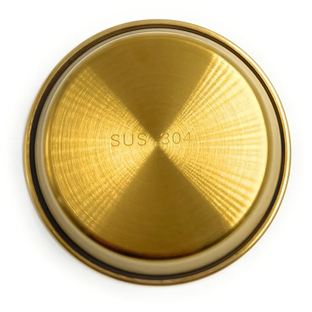 Gold Dinner Set: 3 Pcs, 9 Items - Gold Color, Round Shape, Mother's Day, Anniversary, Wedding Occasion, Stainless Steel, Dishwasher Safe