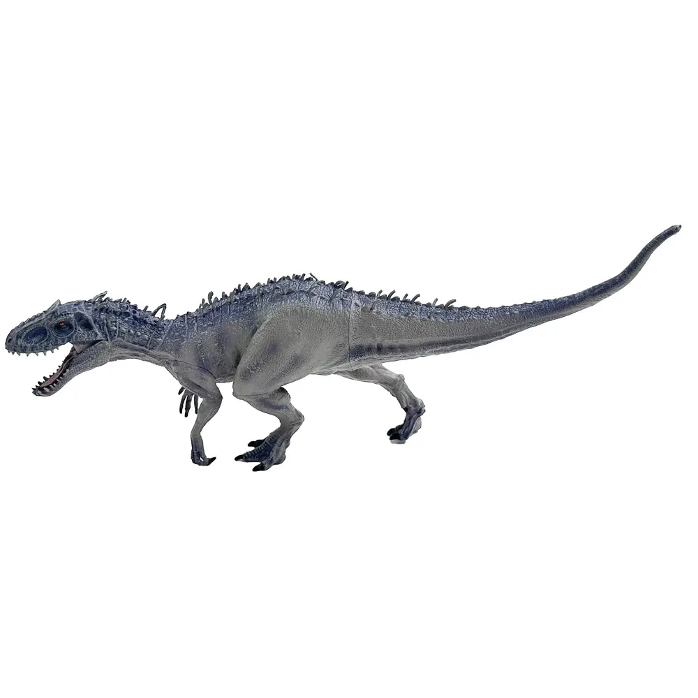 Dinosaur Toy Dinosaur Action Figure Kids Toys Realistic Large Model Size – 38 X 20 Cm - Grey T-Rex Tyrannosaurus rex - 6