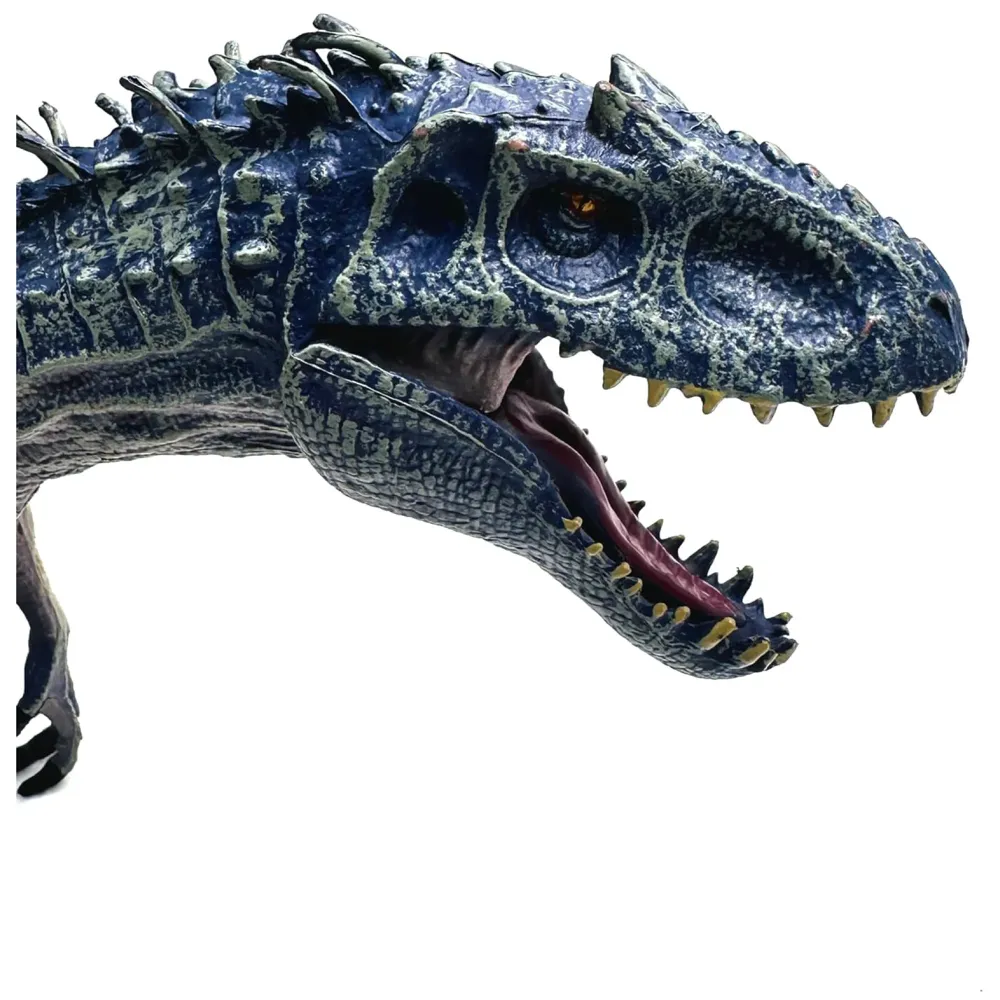 Dinosaur Toy Dinosaur Action Figure Kids Toys Realistic Large Model Size – 38 X 20 Cm - Grey T-Rex Tyrannosaurus rex - 7
