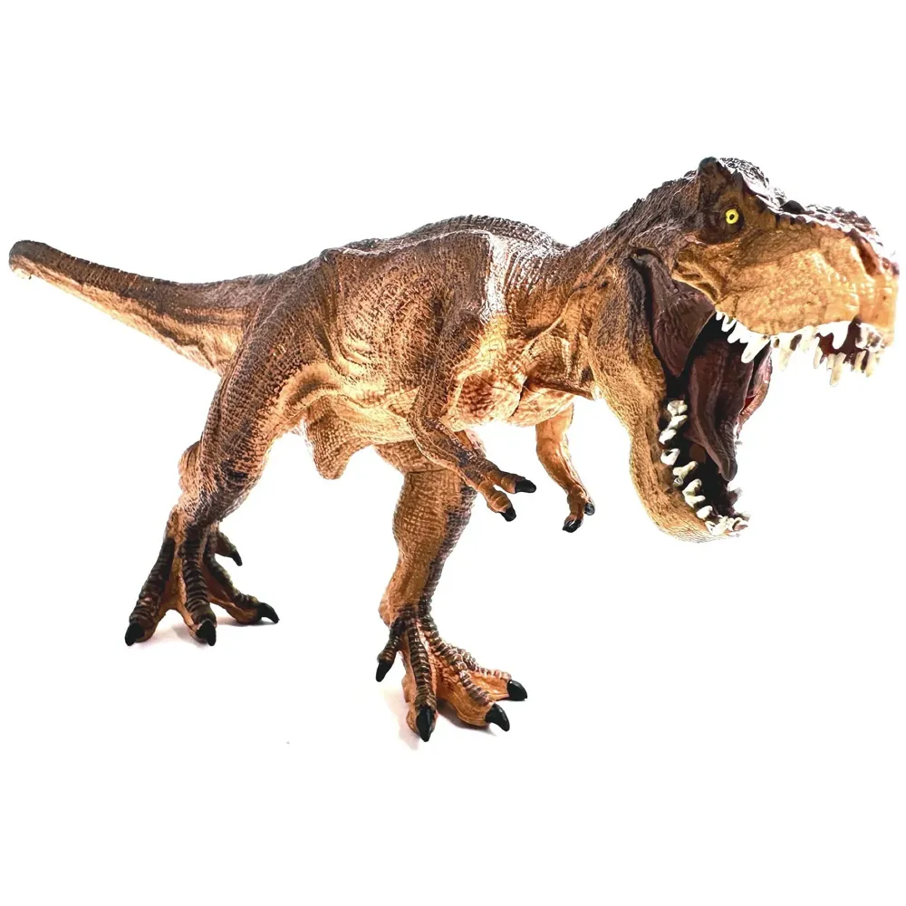 Dinosaur Toy Dinosaur Action Figure Kids Toys Realistic Model Brown Large Size – 30 X 12 Cm - T-Rex