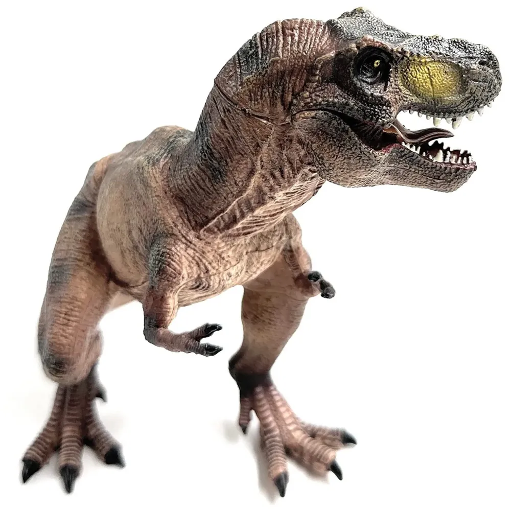 Dinosaur Toy Dinosaur Action Figure Kids Large Toys Realistic Model Large Size – 18 X 18 Cm - T-Rex Sitting