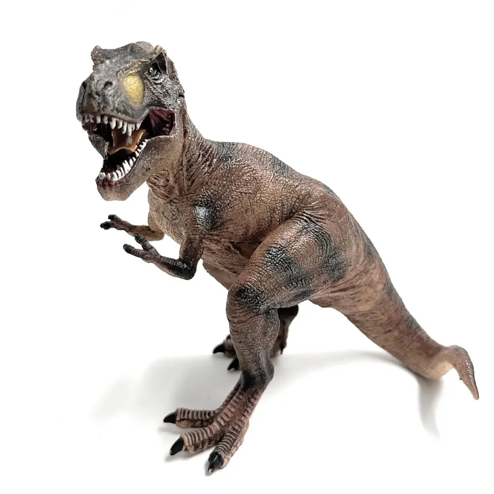 Dinosaur Toy Dinosaur Action Figure Kids Large Toys Realistic Model Large Size – 18 X 18 Cm - T-Rex Sitting