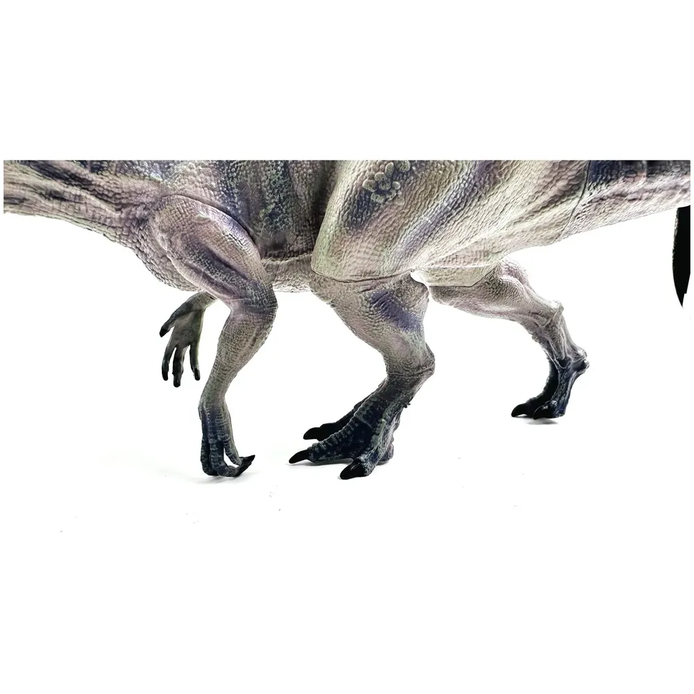 Dinosaur Toy Dinosaur Action Figure Kids Toys Realistic Large Model Size – 38 X 20 Cm - Grey T-Rex - 6