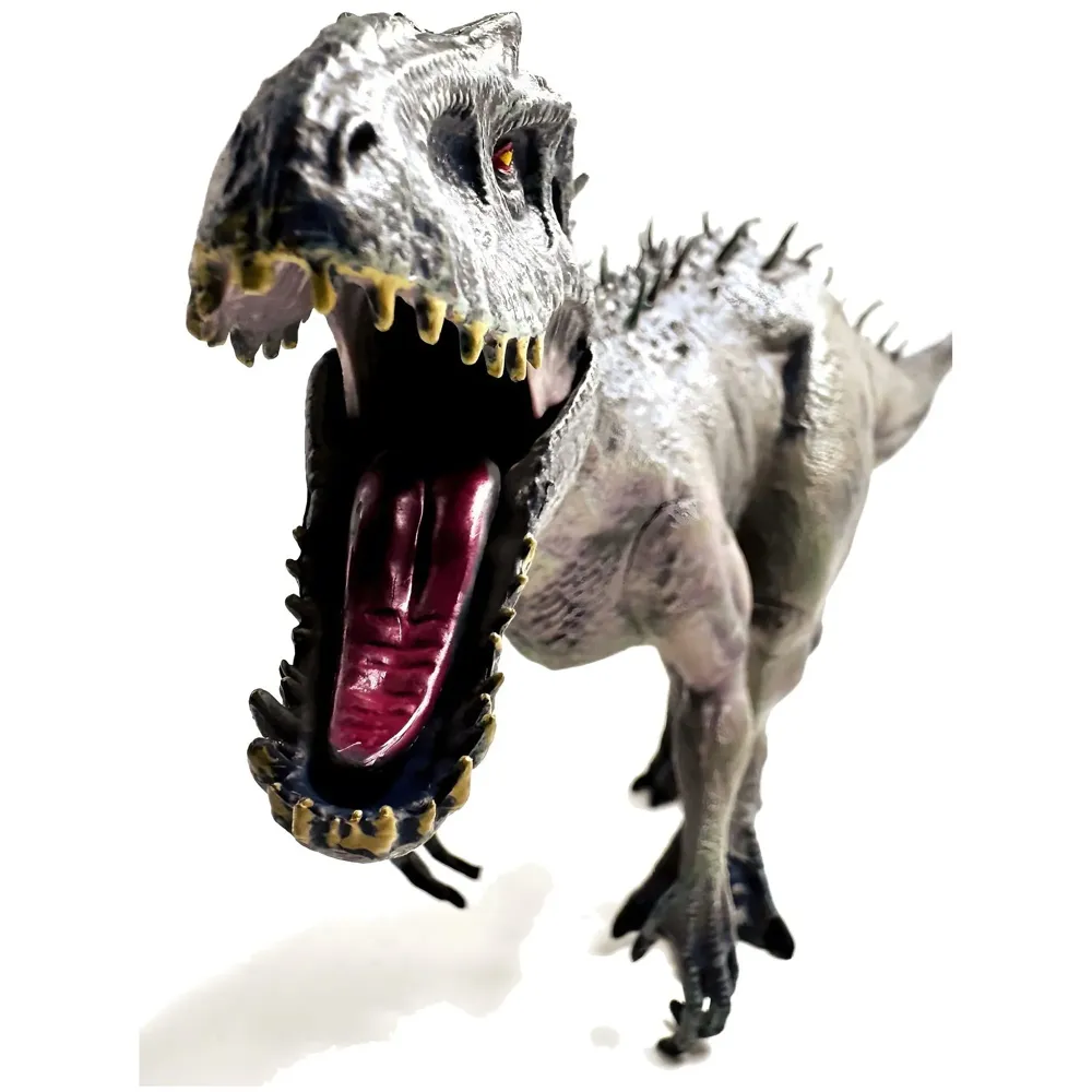 Dinosaur Toy Dinosaur Action Figure Kids Toys Realistic Large Model Size 38 X 20 Cm - Brown T-Rex - 6